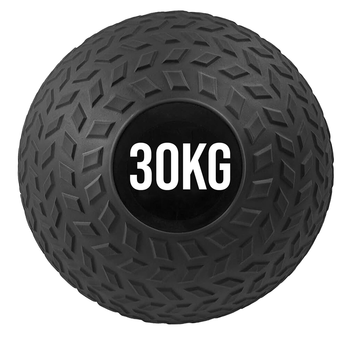Treaded Rubber Slam Ball – Heavy‑Duty No‑Bounce, Tire‑Tread Grip for Power & Core Training – Compact Home Gym Essential