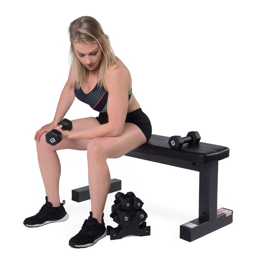 Heavy Duty Neoprene Dumbbell Tree Rack – Sturdy Steel A‑Frame, 3/5 Tier Compact Weights Storage for Home Gym
