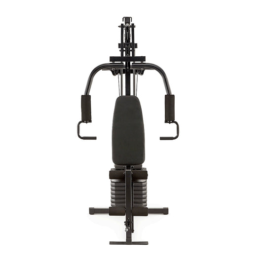 Essential Multi Gym Machine – Heavy‑Duty Steel, Compact Full‑Body Workout Station with 45 kg/66 kg Stack – Lat Pulldown, Chest Press, Leg Curl/Extension for Home Gym Setup