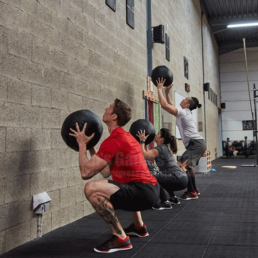 Wall Ball Medicine Balls – Textured Vinyl, No‑Bounce, 3–12 kg, High‑Impact Grip for Cross‑Training & Strength Workouts, Ideal Home Gym