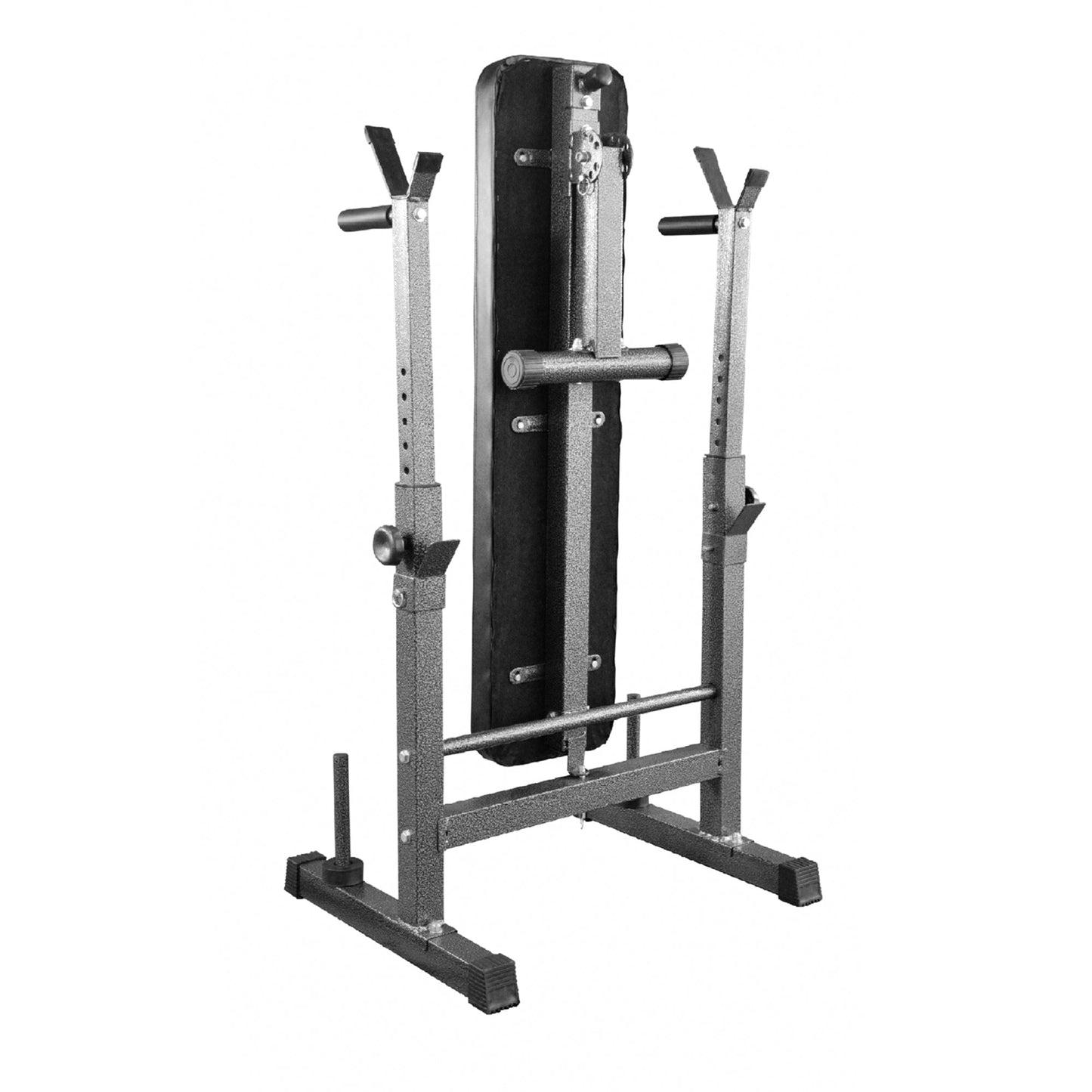 Adjustable Weight Bench & Dip Station with Barbell Rack – Heavy Duty Foldable Steel Bench Press for Strength Training in Compact Home Gym Spaces