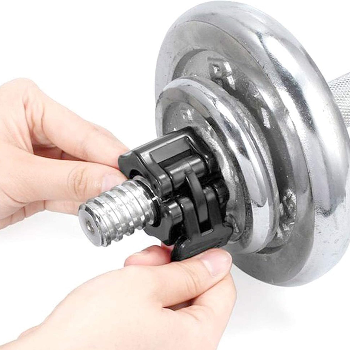 Olympic Barbell Collars Quick‑Release Locking Clips – Heavy‑Duty Steel Clamps for Weightlifting & CrossFit, Secure Grip for Home Gym