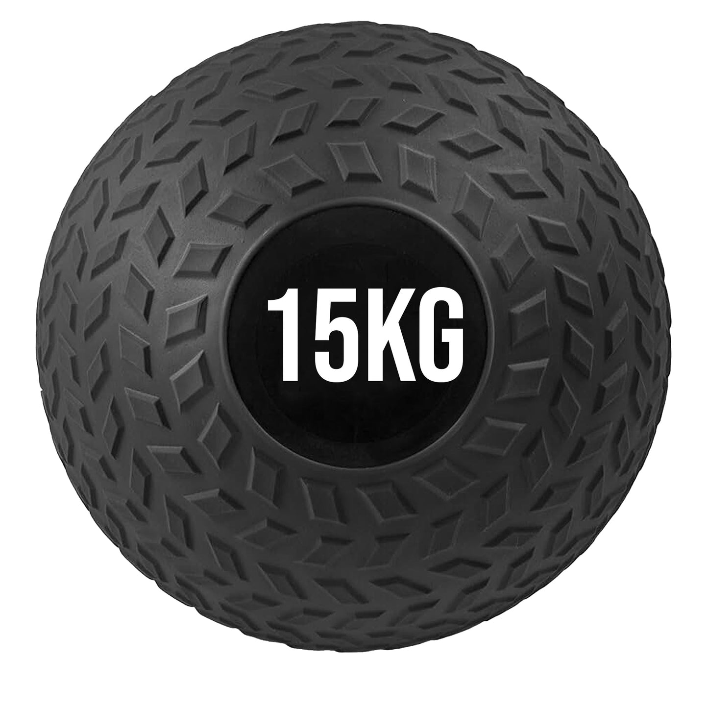 Treaded Rubber Slam Ball – Heavy‑Duty No‑Bounce, Tire‑Tread Grip for Power & Core Training – Compact Home Gym Essential