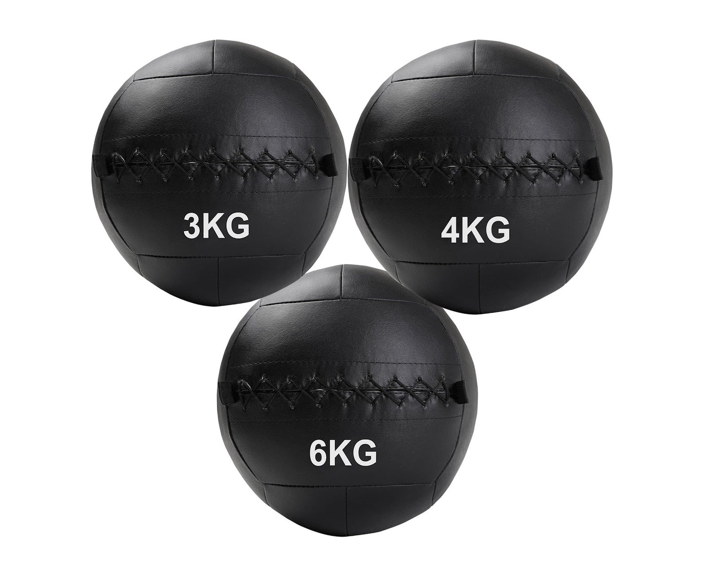 Wall Ball Medicine Balls – Textured Vinyl, No‑Bounce, 3–12 kg, High‑Impact Grip for Cross‑Training & Strength Workouts, Ideal Home Gym