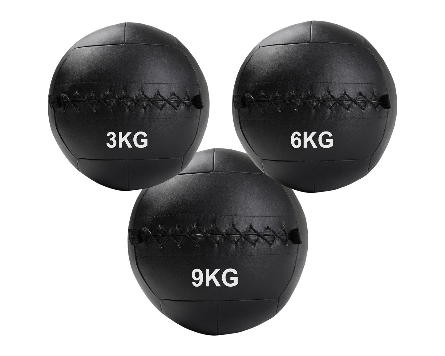 Wall Ball Medicine Balls – Textured Vinyl, No‑Bounce, 3–12 kg, High‑Impact Grip for Cross‑Training & Strength Workouts, Ideal Home Gym