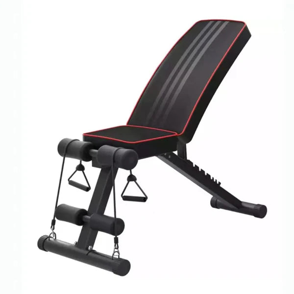 Multi Position Foldable Weight Bench – 7 Adjustable Angles | Heavy Duty Steel Construction | Flat, Incline & Decline Options for Strength Training | Space-Saving Design for Home Gyms