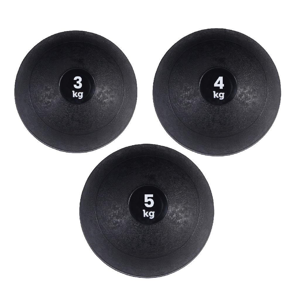 Impact Ready Slam Balls – Textured No Bounce Rubber Medicine Ball for Core Power, Strength Training & Conditioning | 3KG–25KG | Individual & Set Options