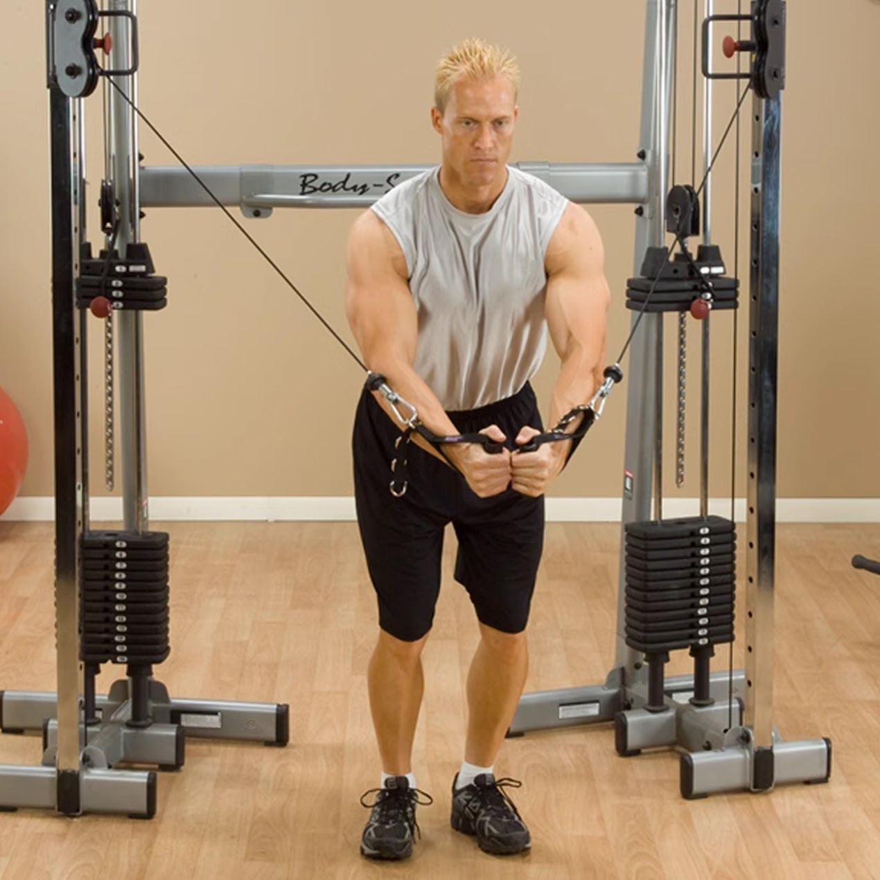 Cable Machine Attachments – Steel & Rubber Coated Handles, Multi Grip Bars & Ankle Straps for Full Body Strength Training – Ideal for Home Gyms