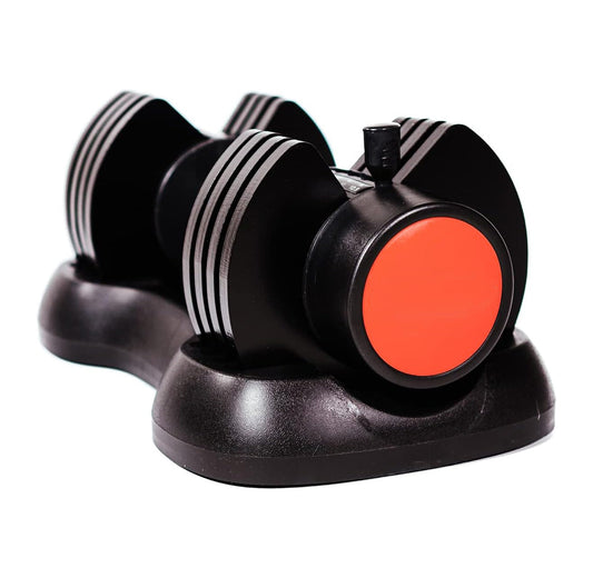 Adjustable Dumbbells Pair 12.5kg | 5-in-1 Weight Settings 2.5–12.5kg | Safety Lock, Dial Adjust | Home Strength Training | Compact Gym Setup