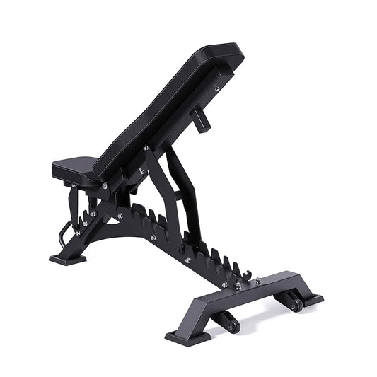 Heavy Duty Commercial Weight Bench – Steel Frame, High Density Foam Padding, Ideal for Strength Training in Home Gyms and Personal Studios