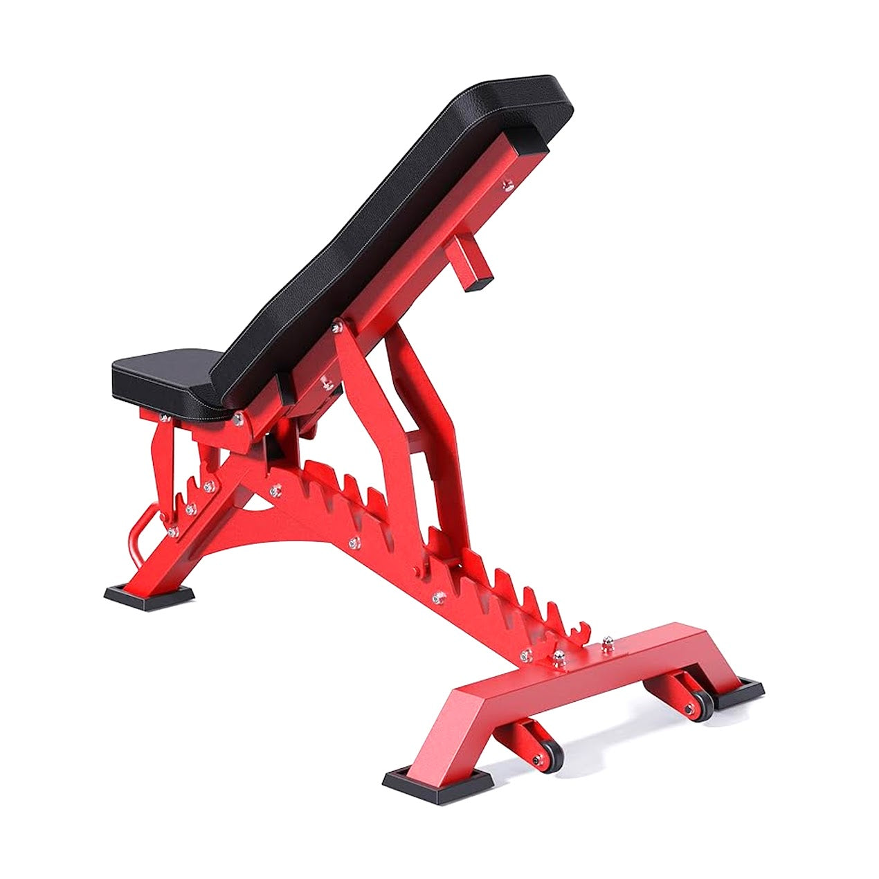 Heavy Duty Commercial Weight Bench – Steel Frame, High Density Foam Padding, Ideal for Strength Training in Home Gyms and Personal Studios