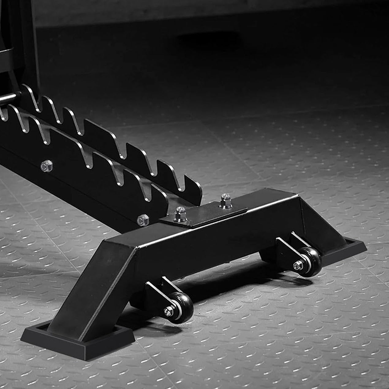 Heavy Duty Commercial Weight Bench – Steel Frame, High Density Foam Padding, Ideal for Strength Training in Home Gyms and Personal Studios