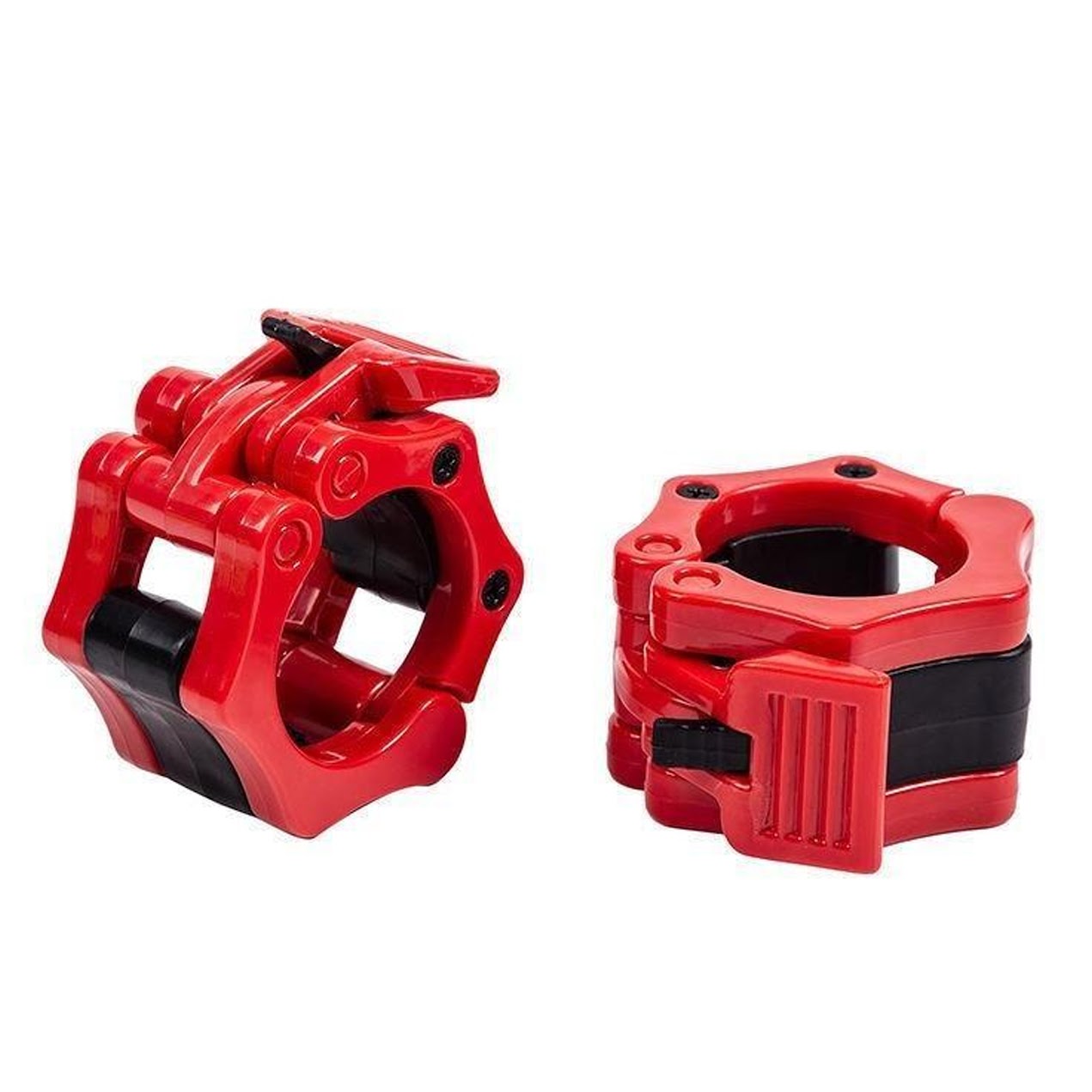 Olympic Barbell Collars Quick‑Release Locking Clips – Heavy‑Duty Steel Clamps for Weightlifting & CrossFit, Secure Grip for Home Gym