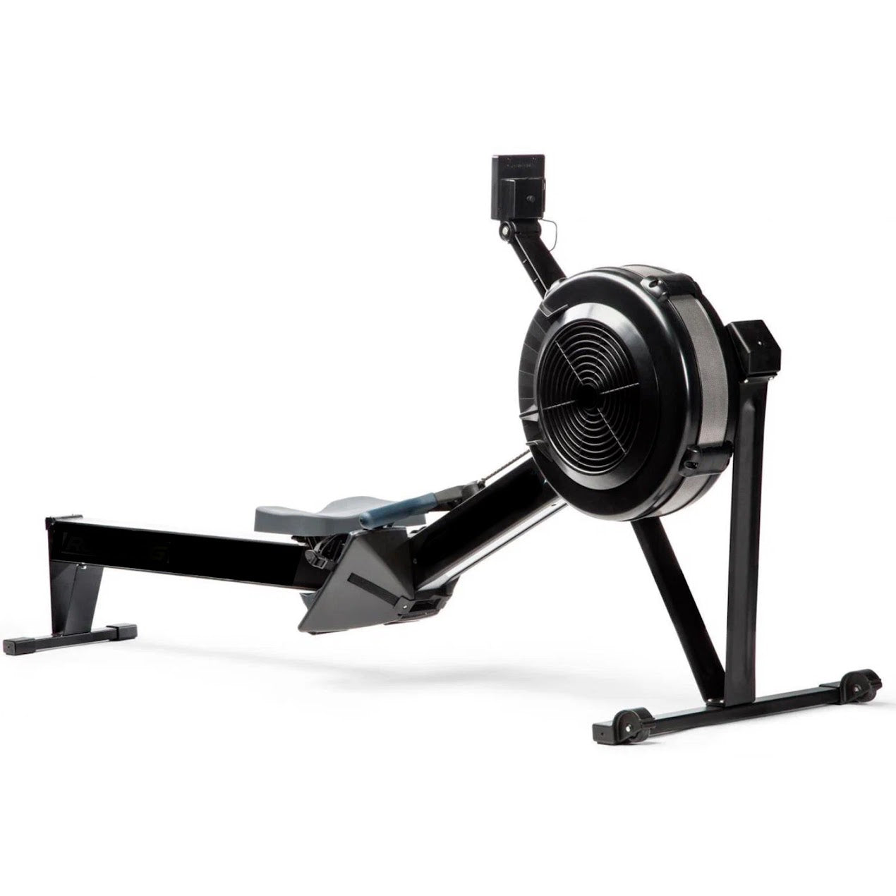 Adjustable Air Resistance Rowing Machine – Foldable Aluminium Frame, Silent 10-Level Rower with Smart Display & Ergonomic Seat for Home Gym Fitness