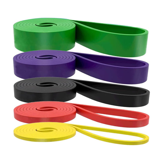 Adjustable 5‑Level Resistance Bands Set – Premium Latex Pull‑Up Assist & Strength Training for Home Fitness & Physical Therapy