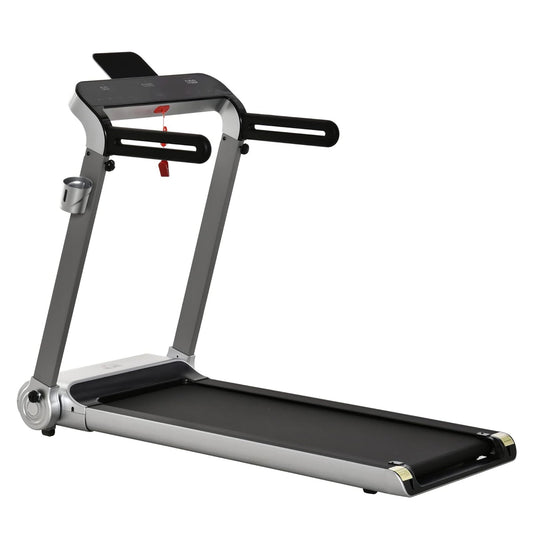 Compact Folding Treadmill 14 km/h – LED Display – Shock Absorbing Walking Pad for Home Gym & Small Spaces
