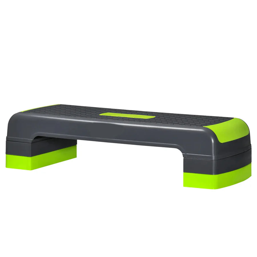 Adjustable Aerobic Step Platform – Non Slip, High Load, Multi Height Stepper for Cardio, Strength & Balance Training – Home Gym & Studio Use