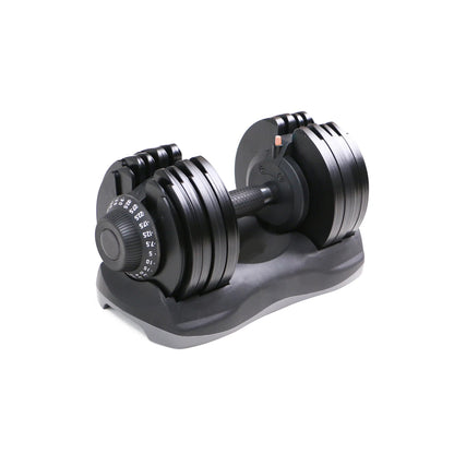 Adjustable Dumbbell Set – Pair of 12-in-1 Free Weights Ranging from 5kg to 32.5kg Each in 2.5kg Increments – Space Saving Strength Training Equipment for Home Gyms