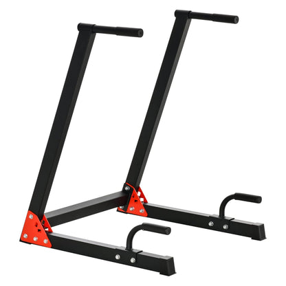 Heavy Duty Dip Station Stand – Powder Coated Steel, Adjustable Multi Function Home Gym Trainer for Triceps, Chest & Upper‑Body Workouts