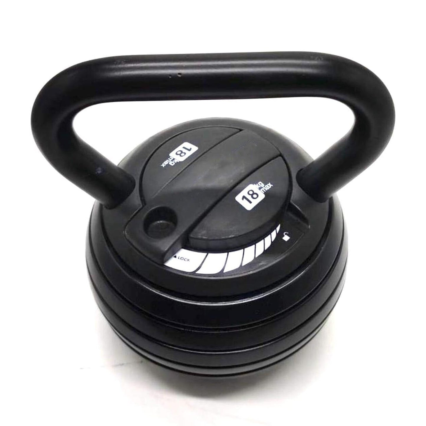7 in 1 Adjustable Kettlebell Weight Set – 3.4kg to 18kg, Quick Lock System, Ergonomic Handle, Compact Strength Training Gear for Home Gym Workouts