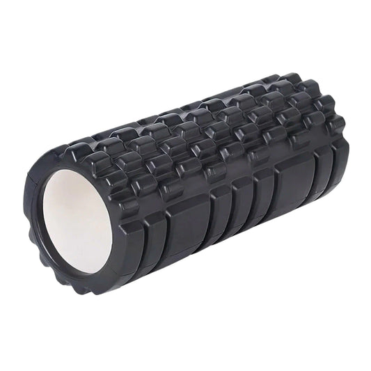 High-Density Foam Massage Roller – Durable EVA, Grid Texture, Deep Tissue Relief for Muscle Recovery, Flexibility & Pain Relief – Home & Travel Friendly