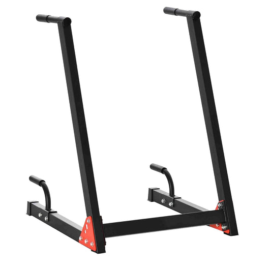 Heavy Duty Dip Station Stand – Powder Coated Steel, Adjustable Multi Function Home Gym Trainer for Triceps, Chest & Upper‑Body Workouts