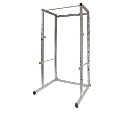 Heavy‑Duty Adjustable G100 Power Rack with Pull‑Up Bar – Durable Steel Frame, Safety Spotter Arms, Strength Training for Compact Home Gyms (Black)