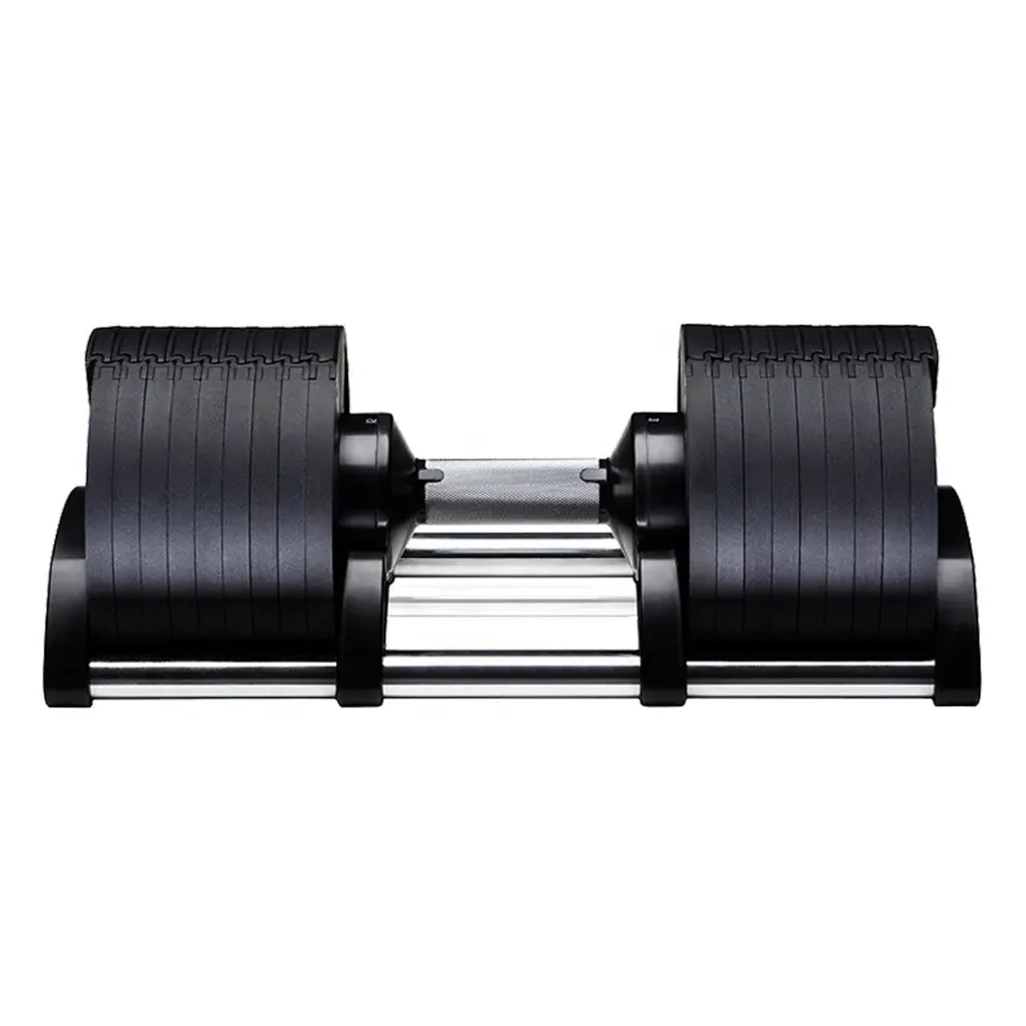 Adjustable Round Dumbbells – Steel Build with Smooth Dial, Anti‑Slip Handle – 24–45 kg Pair – Space‑Saving Home Gym Fitness Equipment