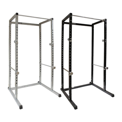 Heavy‑Duty Adjustable G100 Power Rack with Pull‑Up Bar – Durable Steel Frame, Safety Spotter Arms, Strength Training for Compact Home Gyms (Black)