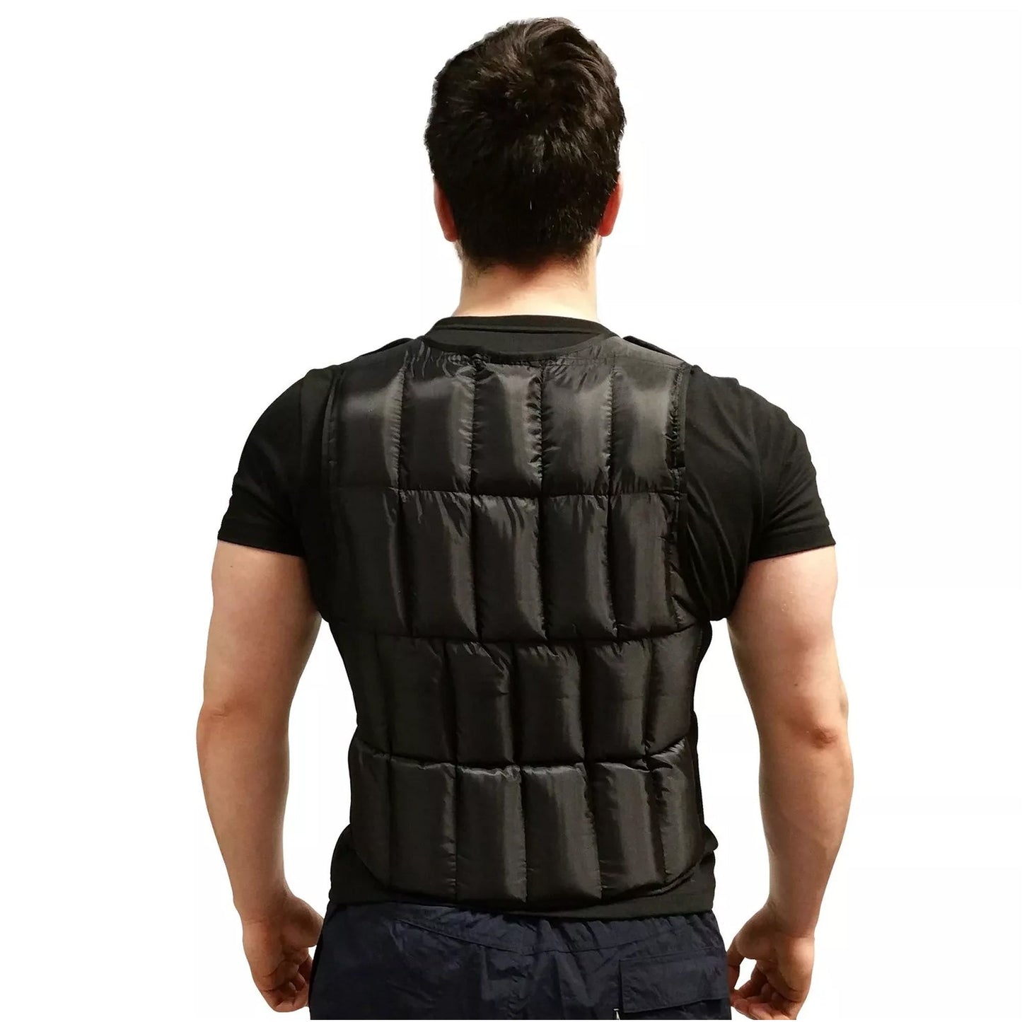 Adjustable Weighted Vest 10KG–20KG, 38 Removable Weights, Unisex Close-Fit Design, Even Load, Sweat Resistant for Running, HIIT & Home Gym Workouts