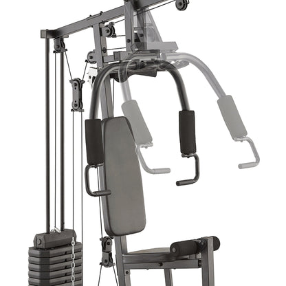 Essential Multi Gym Machine – Heavy‑Duty Steel, Compact Full‑Body Workout Station with 45 kg/66 kg Stack – Lat Pulldown, Chest Press, Leg Curl/Extension for Home Gym Setup