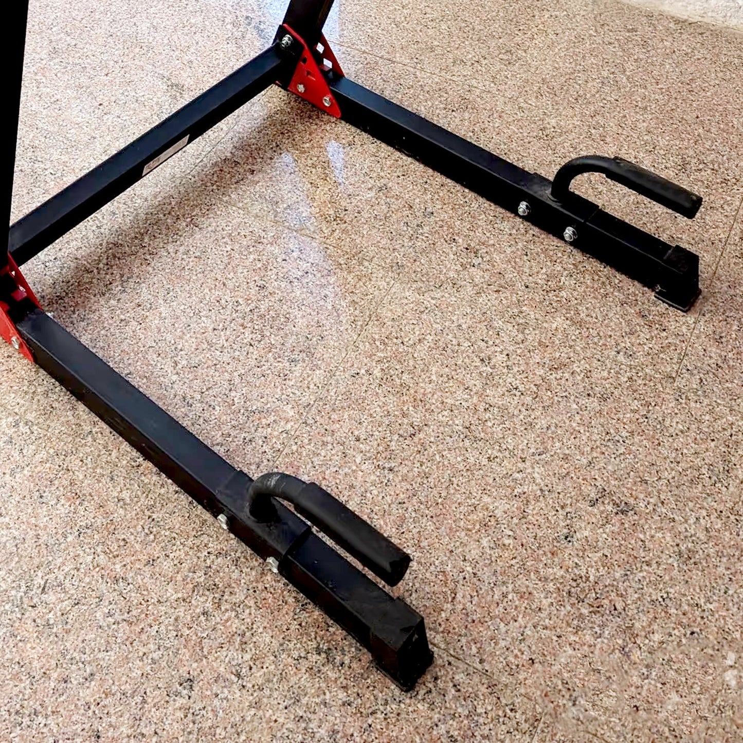 Heavy Duty Dip Station Stand – Powder Coated Steel, Adjustable Multi Function Home Gym Trainer for Triceps, Chest & Upper‑Body Workouts