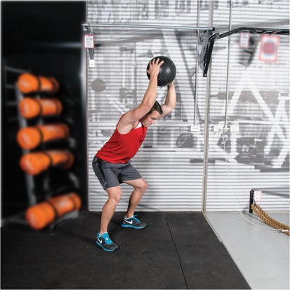 Impact Ready Slam Balls – Textured No Bounce Rubber Medicine Ball for Core Power, Strength Training & Conditioning | 3KG–25KG | Individual & Set Options
