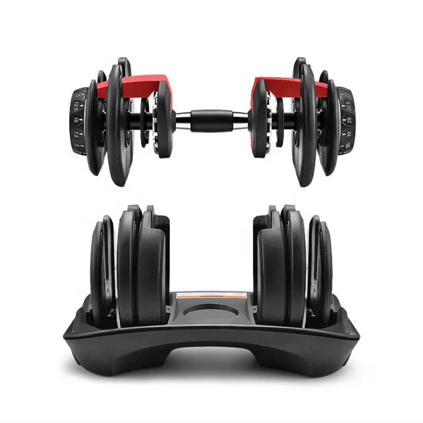 40kg Heavy Duty Adjustable Dumbbell 17-in-1 | Smart Dial System | Strength Training for Men & Women | Space-Saving Home Gym Dumbbell | Quick Weight Adjustment | Optional Rack & Bench Compatibility