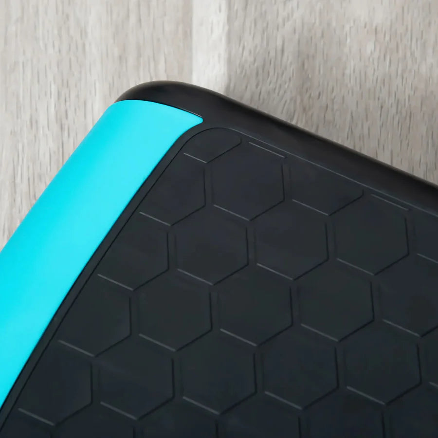 Adjustable Aerobic Step Platform – Non Slip, High Load, Multi Height Stepper for Cardio, Strength & Balance Training – Home Gym & Studio Use