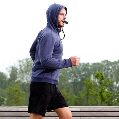 Adjustable Silicone Breath Trainer – Portable Lung Exerciser for Respiratory Therapy, Lung Capacity & Stamina Boost, Home Health & Fitness