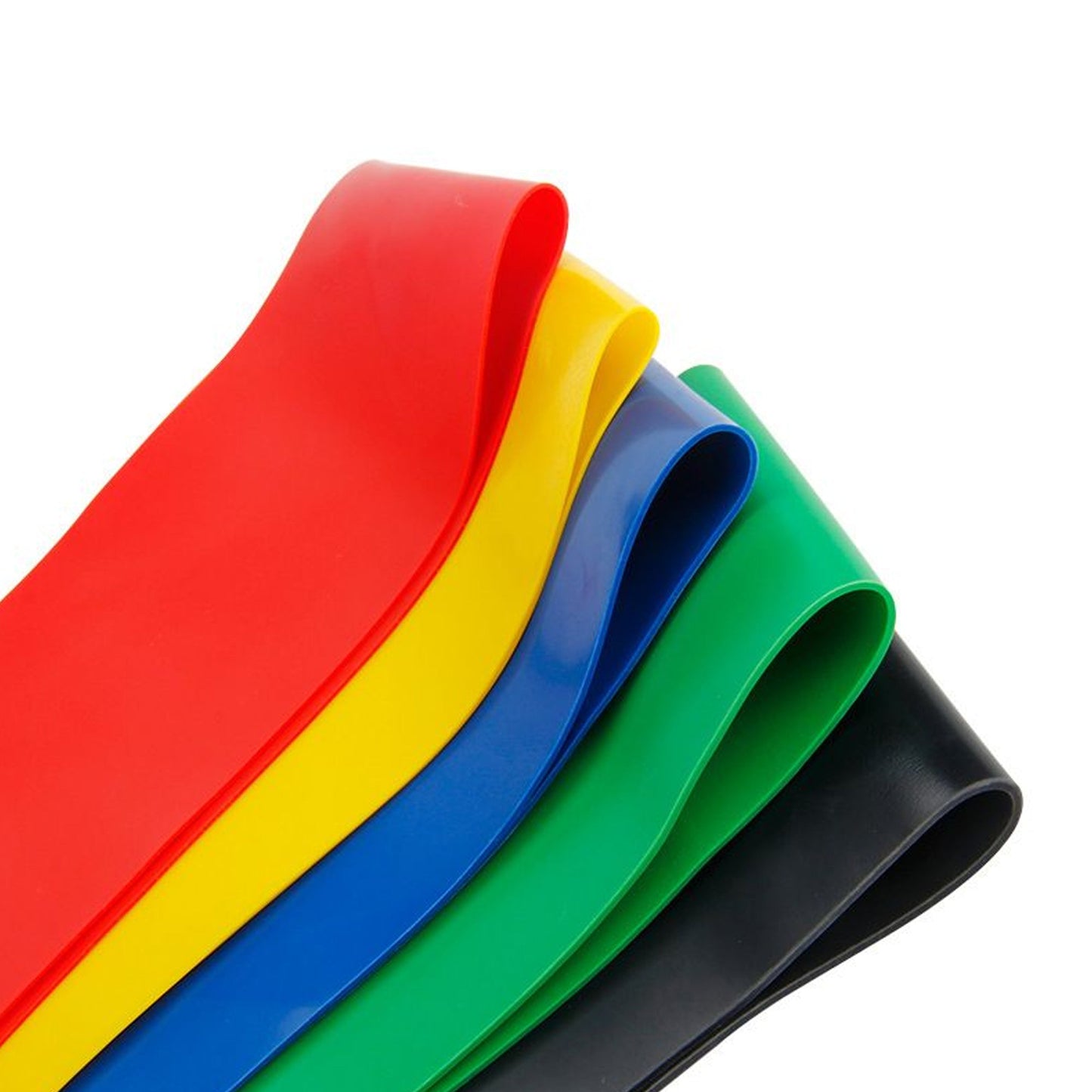 Adjustable Resistance Loop Band Set – 5‑Level Latex Fitness Bands for Full‑Body Strength, Pilates & Yoga – Compact Home Gym Equipment