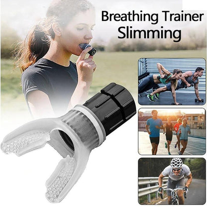 Adjustable Silicone Breath Trainer – Portable Lung Exerciser for Respiratory Therapy, Lung Capacity & Stamina Boost, Home Health & Fitness