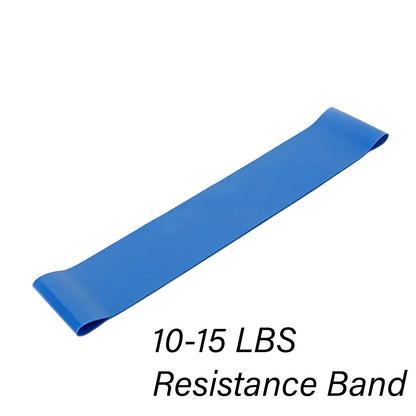 Adjustable Resistance Loop Band Set – 5‑Level Latex Fitness Bands for Full‑Body Strength, Pilates & Yoga – Compact Home Gym Equipment
