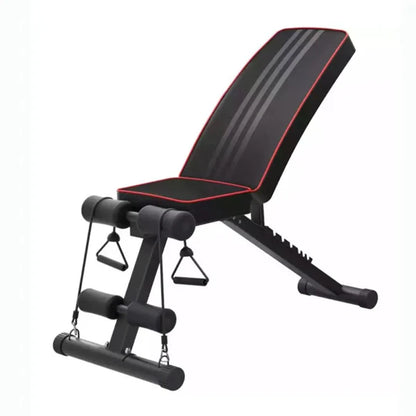 Multi Position Foldable Weight Bench – 7 Adjustable Angles | Heavy Duty Steel Construction | Flat, Incline & Decline Options for Strength Training | Space-Saving Design for Home Gyms