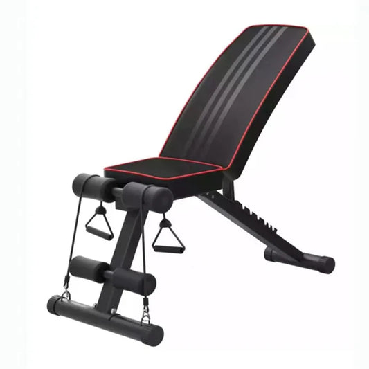 Multi Position Foldable Weight Bench – 7 Adjustable Angles | Heavy Duty Steel Construction | Flat, Incline & Decline Options for Strength Training | Space-Saving Design for Home Gyms