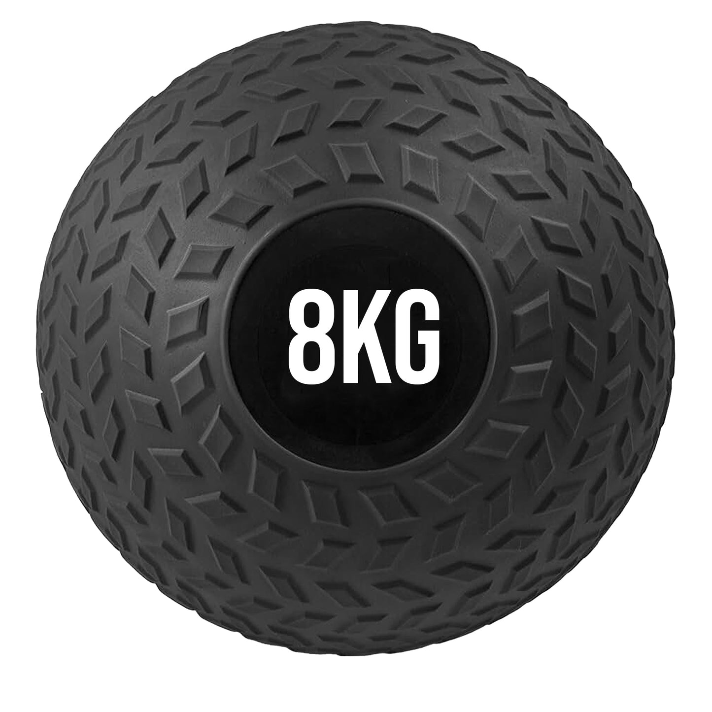 Treaded Rubber Slam Ball – Heavy‑Duty No‑Bounce, Tire‑Tread Grip for Power & Core Training – Compact Home Gym Essential
