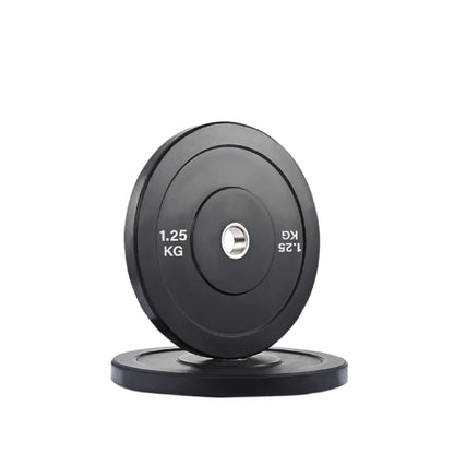 Olympic Rubber Bumper Plates – Heavy-Duty Cast Iron Core, Anti‑Bounce & Rust‑Resistant – Performance Strength Training for Home Gyms & Cross‑Training