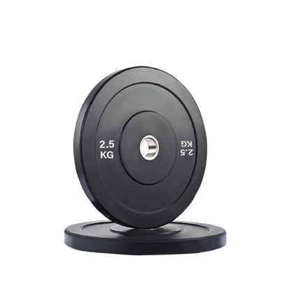 Olympic Rubber Bumper Plates – Heavy-Duty Cast Iron Core, Anti‑Bounce & Rust‑Resistant – Performance Strength Training for Home Gyms & Cross‑Training