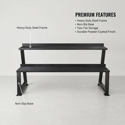 Black metal bench with highlighted features on a white background