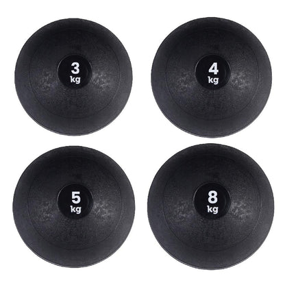 Impact Ready Slam Balls – Textured No Bounce Rubber Medicine Ball for Core Power, Strength Training & Conditioning | 3KG–25KG | Individual & Set Options