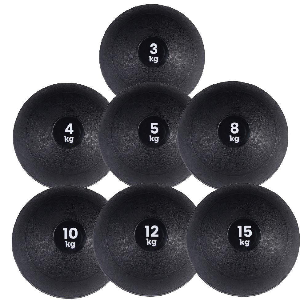 Impact Ready Slam Balls – Textured No Bounce Rubber Medicine Ball for Core Power, Strength Training & Conditioning | 3KG–25KG | Individual & Set Options