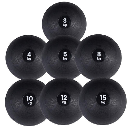 Impact Ready Slam Balls – Textured No Bounce Rubber Medicine Ball for Core Power, Strength Training & Conditioning | 3KG–25KG | Individual & Set Options