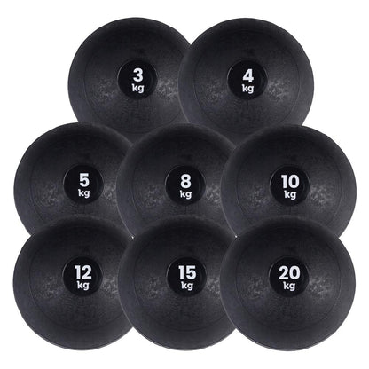 Impact Ready Slam Balls – Textured No Bounce Rubber Medicine Ball for Core Power, Strength Training & Conditioning | 3KG–25KG | Individual & Set Options