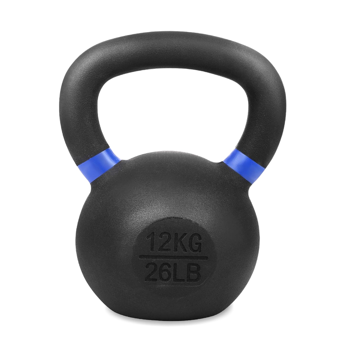 Cast Iron Kettlebells Set – Solid Iron, Rust Resistant Coating, Ergonomic Grip – Full Body Strength & Power Training – Ideal for Home Gyms